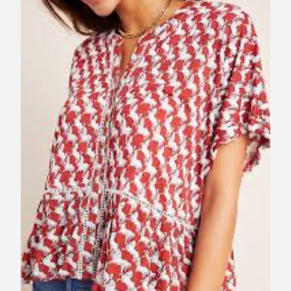 Anthropologie Josie-Dolman Sleeve Shirt